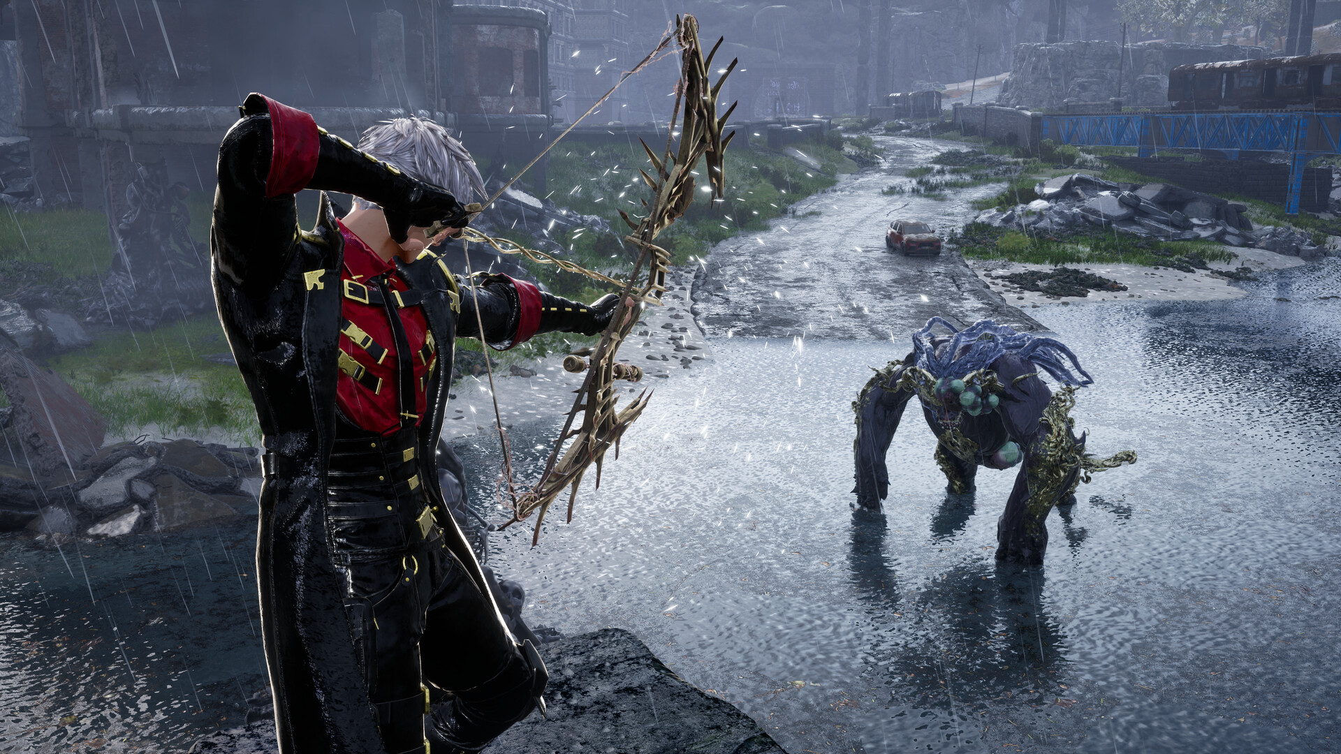 Code Vein II gameplay screenshot - weapon customization